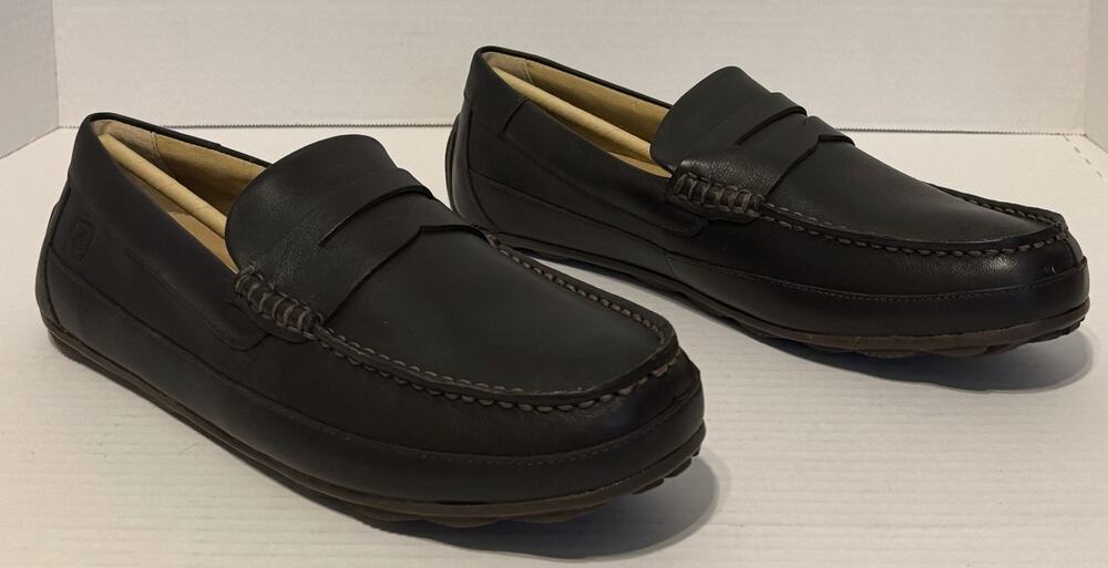 NEW Sperry Top Sider Hampden Penny DK Brown 10M